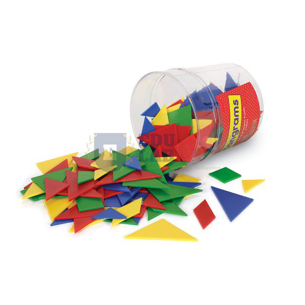 4 Color Tangrams