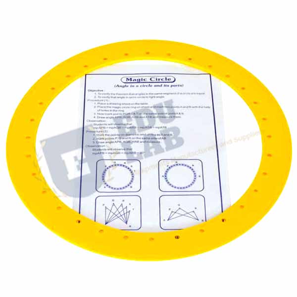 Magic Ring Angle in a Circle