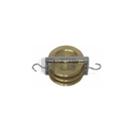Triple Parallel Brass Pulley